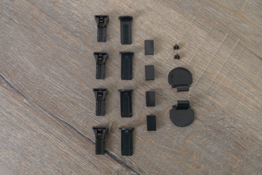 Klemmträger und Zubehör Montage-Set für Klemmfix Plissee von K-home
